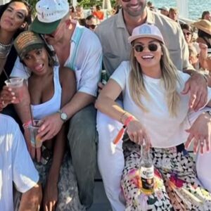 BNWT Free People Mixed Floral Track Pants